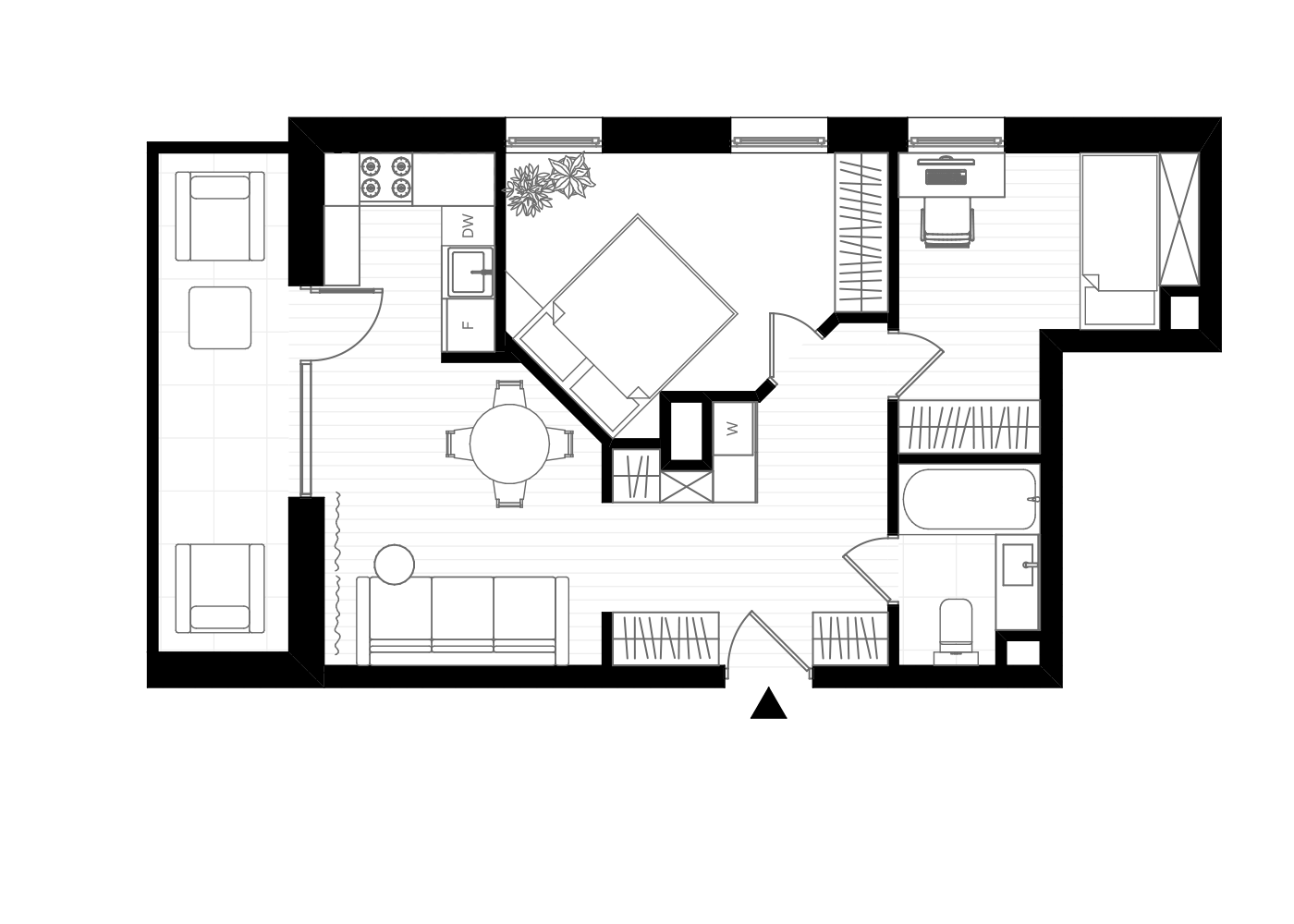 Niezwykłe rozwiązanie funkcjonalne i ekstra pokój dla dzieckaPo 
